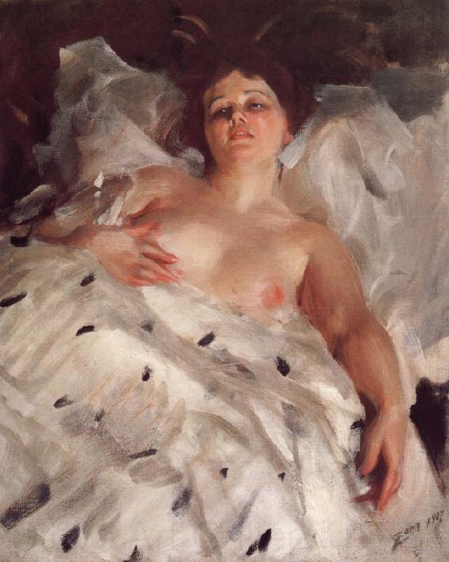 Anders Zorn Unknow work 90 Germany oil painting art